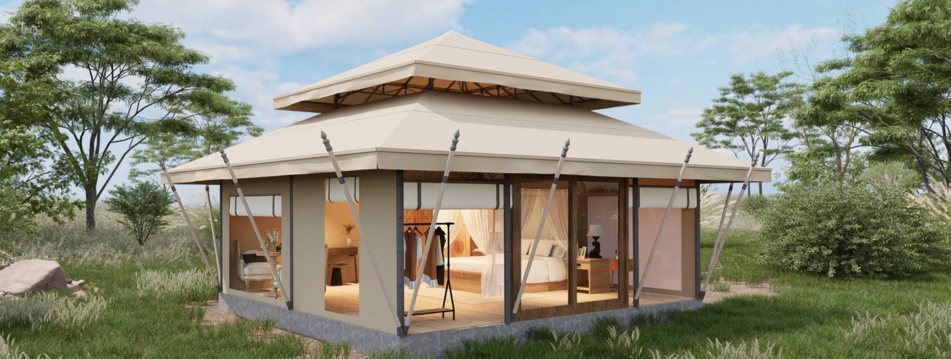 恩施市户外野奢帐篷